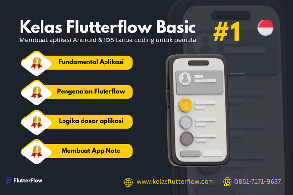 Flutterflow - Basic untuk Pemula #1